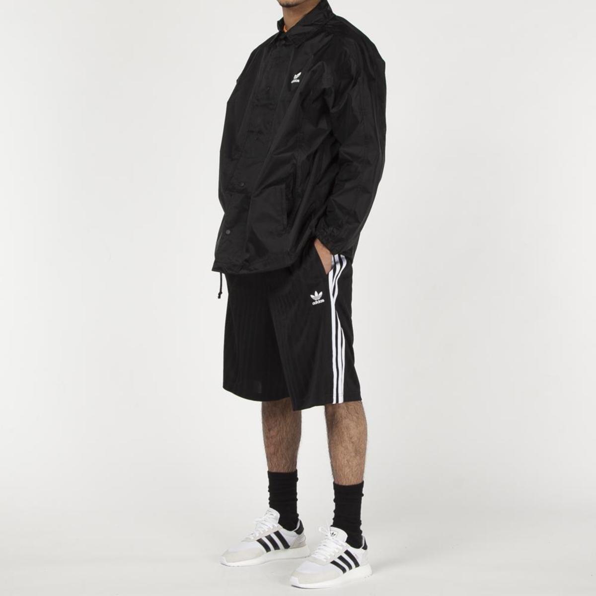 adidas originals stripe football shorts