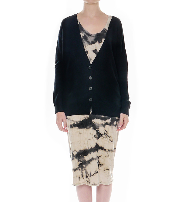 Raquel Allegra Shredded Back Cardigan Raquel Allegra Shredded Back Cardigan