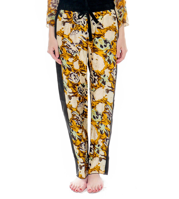 Raquel Allegra Silk Printed Pants Raquel Allegra Silk Printed Pants