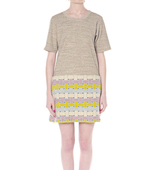Calla Tweed Peplum Dress Calla Tweed Peplum Dress