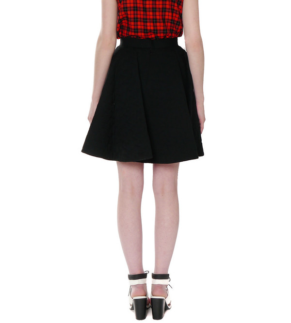 G.V.G.V. Heart Quilted Flare Skirt G.V.G.V. Heart Quilted Flare Skirt