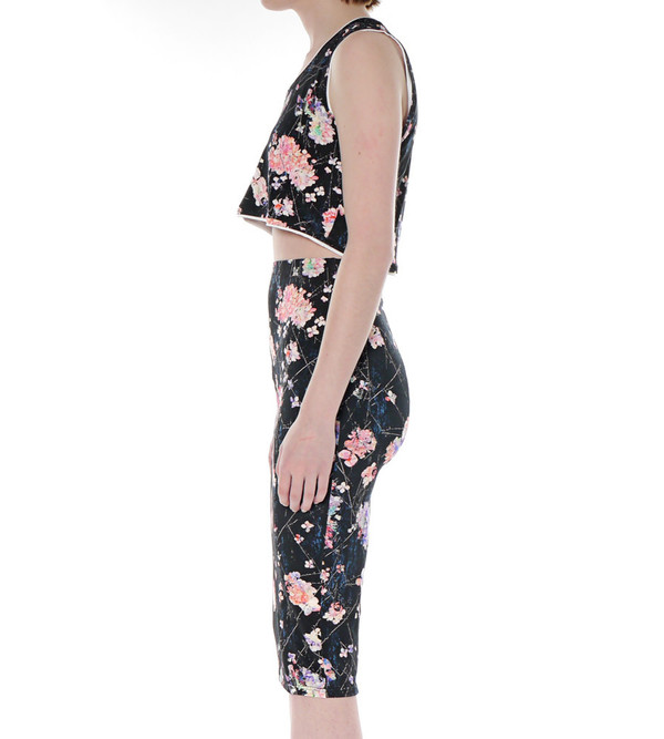 Calla Printed Crop Top Calla Printed Crop Top