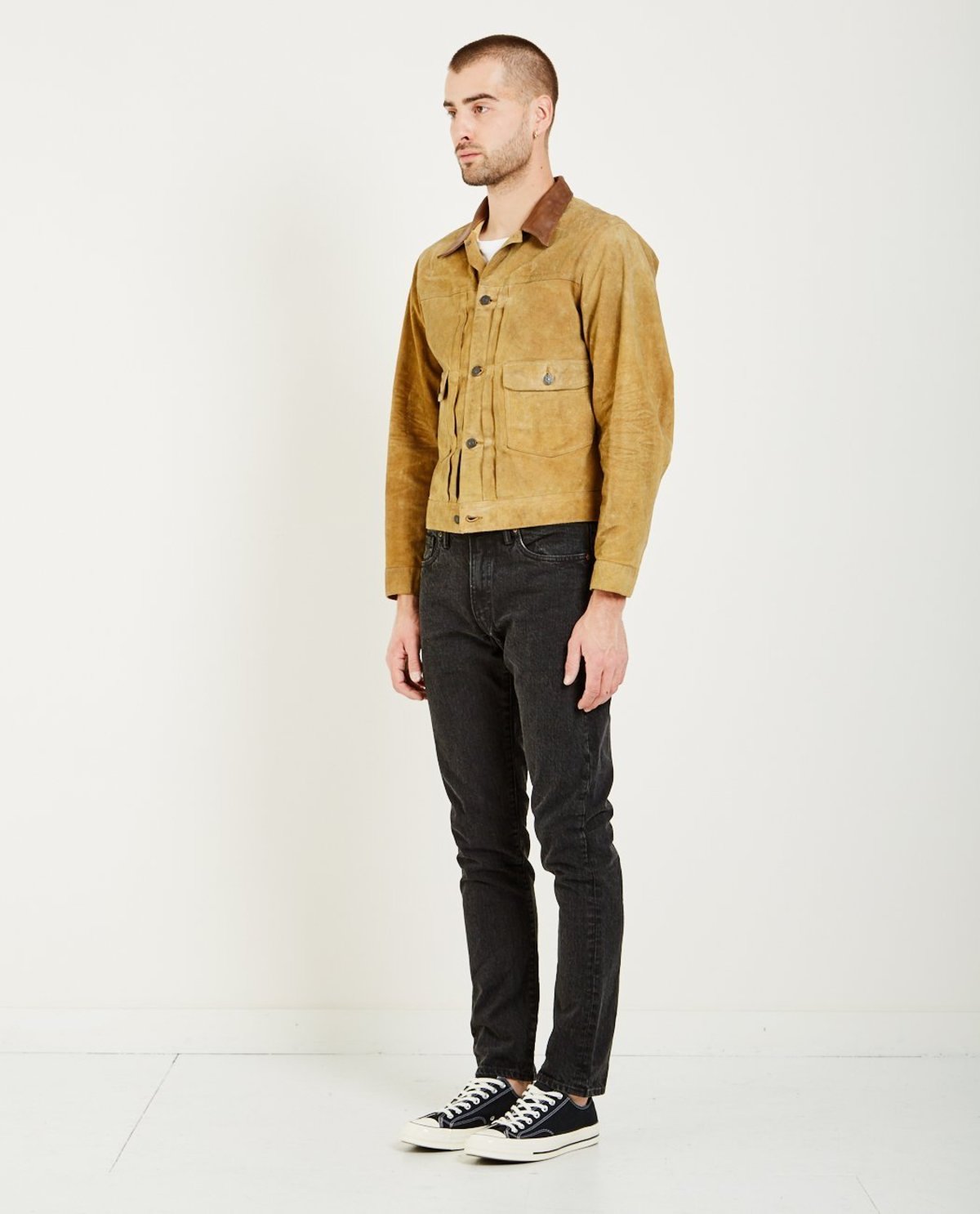 rrl roughout suede jacket