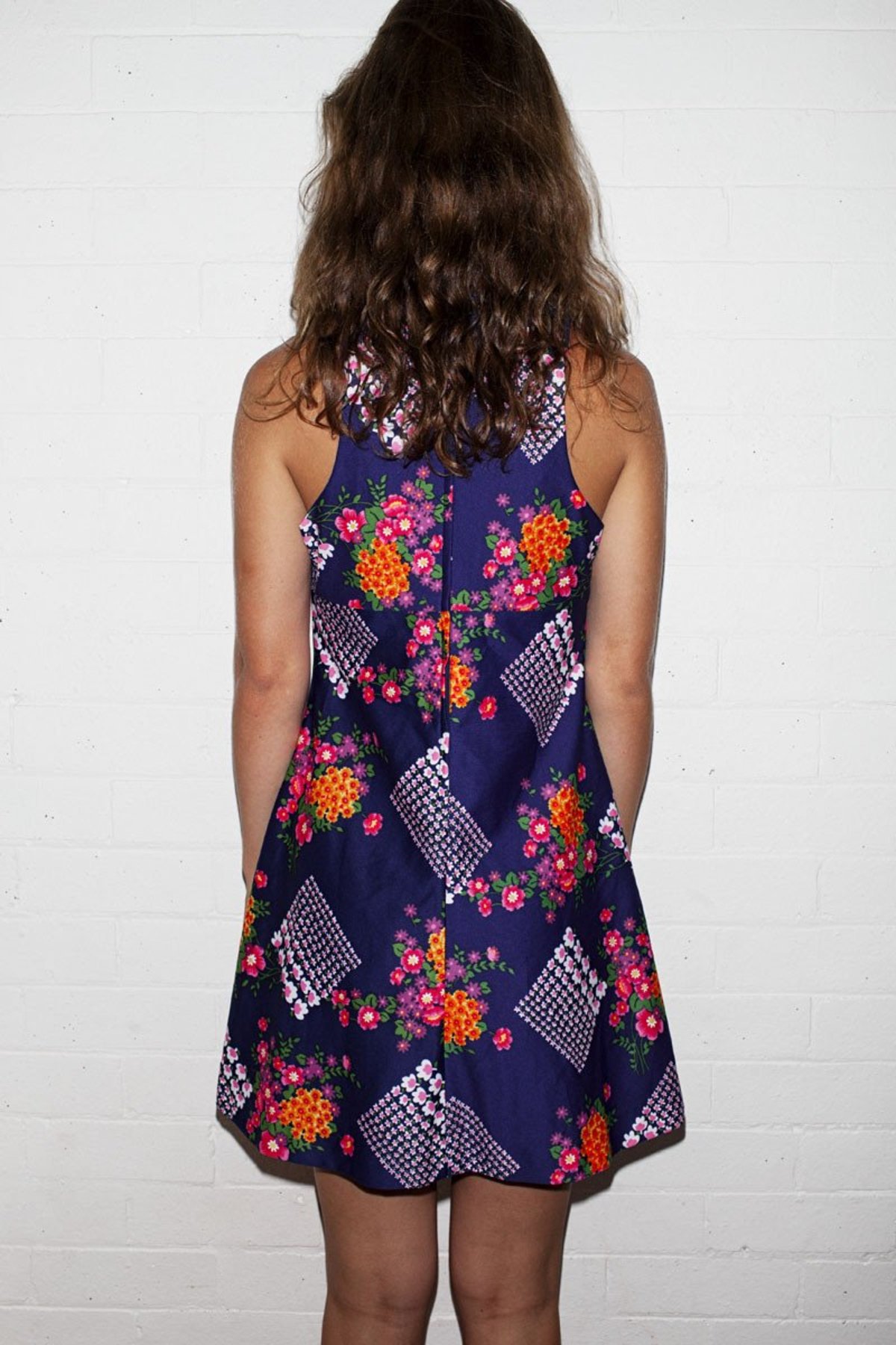 Purple Flower Power Dress