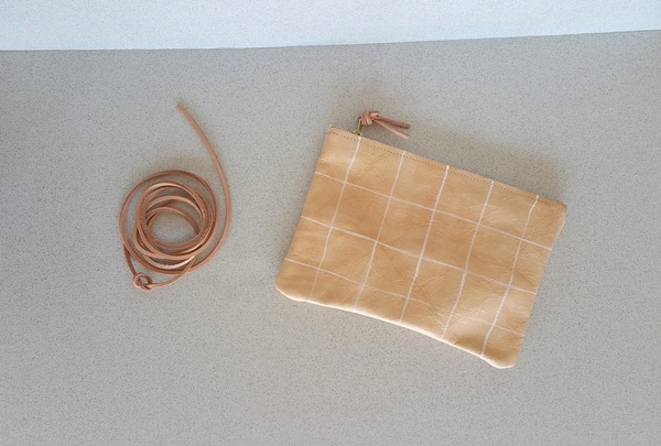 Pine and Boon White Grid Clutch Pine and Boon White Grid Clutch