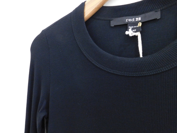 Red 23 Long Sleeve Rib Tee Red 23 Long Sleeve Rib Tee