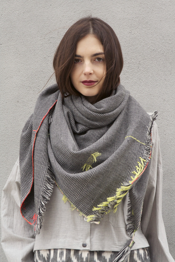 Study NY Handwoven Scarf Study NY Handwoven Scarf