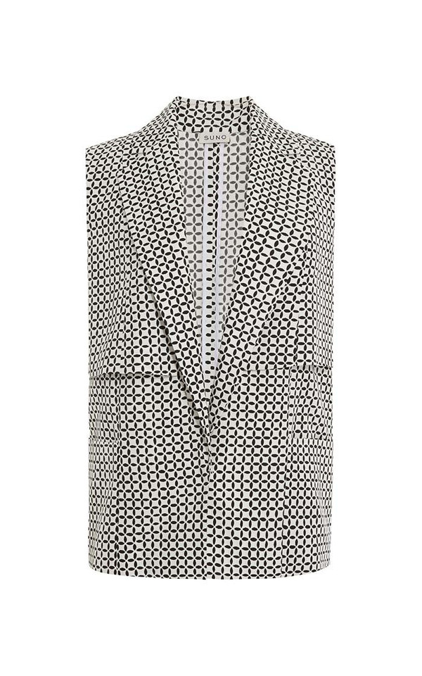 Suno Long Lapel Vest Suno Long Lapel Vest