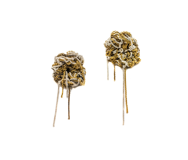 Arielle de Pinto Blended Nugget Earrings Arielle de Pinto Blended Nugget Earrings