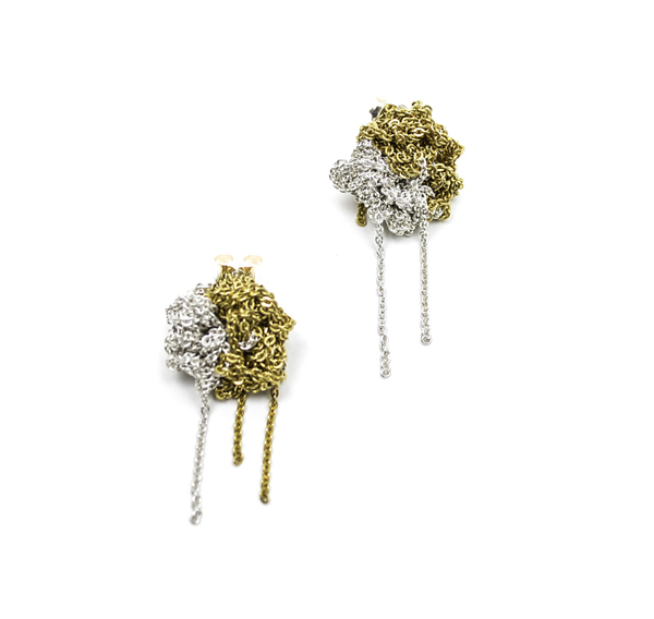 Arielle de Pinto Two Tone Bead Earrings Arielle de Pinto Two Tone Bead Earrings