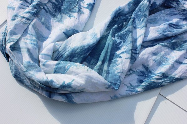 Miranda Bennett Linen Indigo Kanako Home Textile Miranda Bennett Linen Indigo Kanako Home Textile