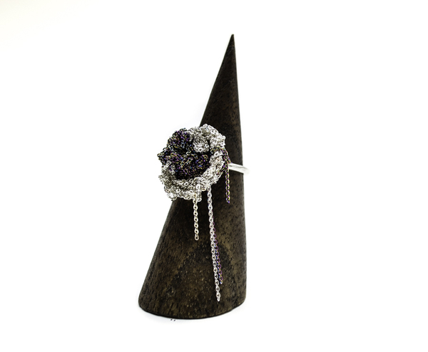 Arielle de Pinto Zebra Circle Ring Arielle de Pinto Zebra Circle Ring