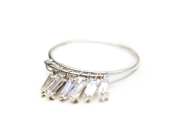 E.M. Silver Fringe Ring E.M. Silver Fringe Ring