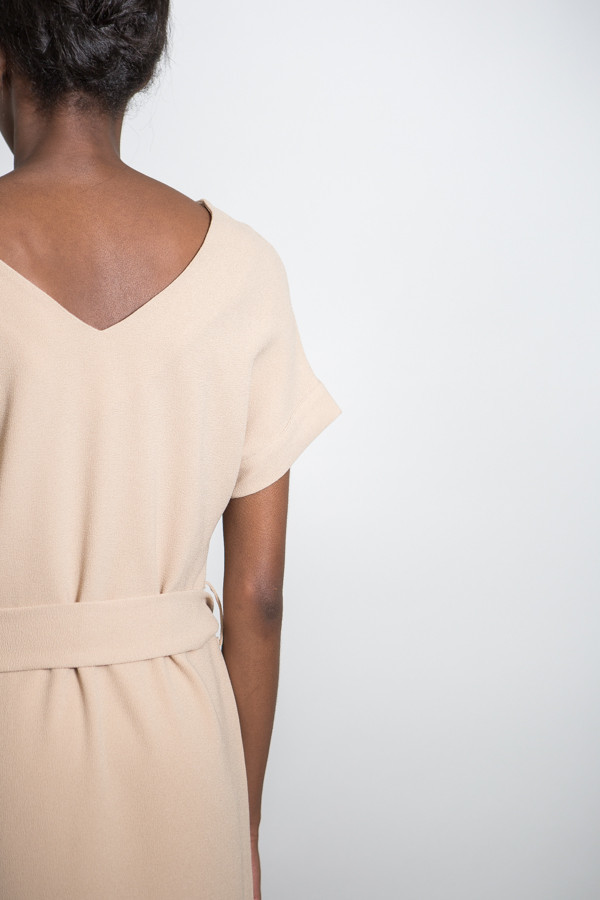 Belted Front Slit Dress // more colors Belted Front Slit Dress // more colors