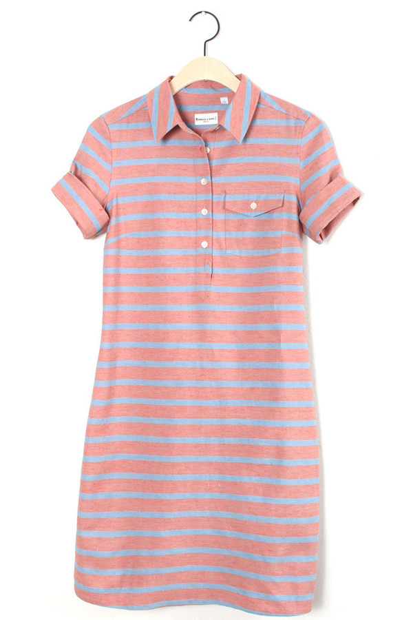 Bridge & Burn Rae Stripe Collared Dress Bridge & Burn Rae Stripe Collared Dress