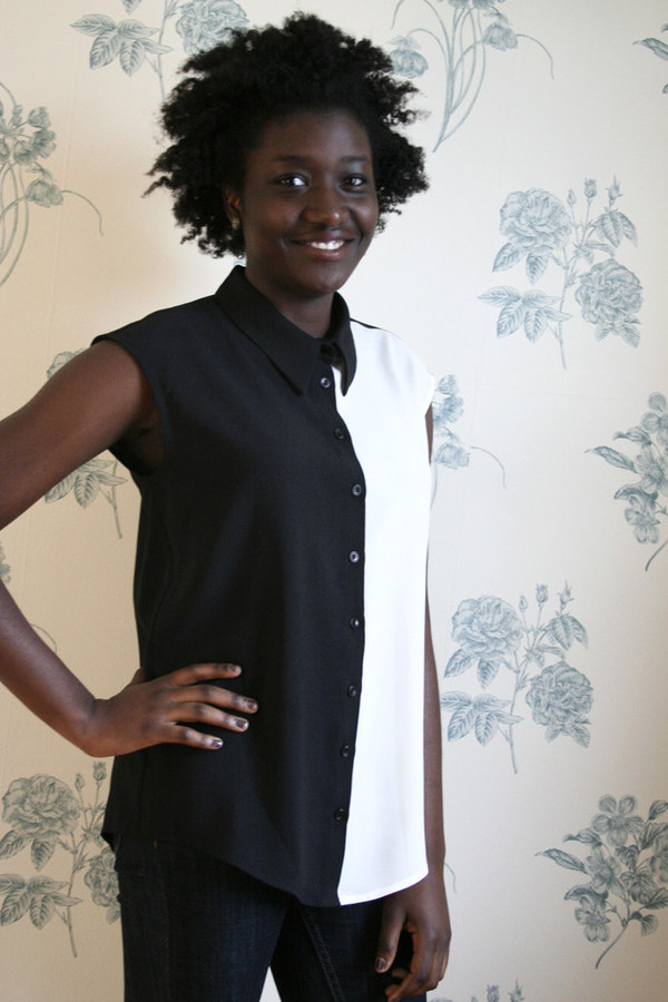 Eve Gravel Pierrot Top Eve Gravel Pierrot Top