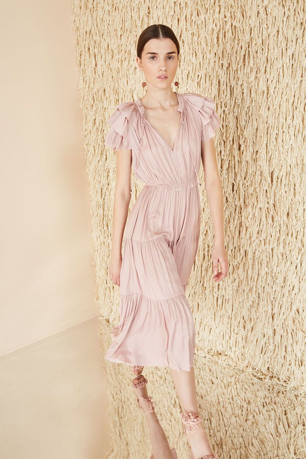 Ulla Johnson Long Tiered Dress | Garmentory