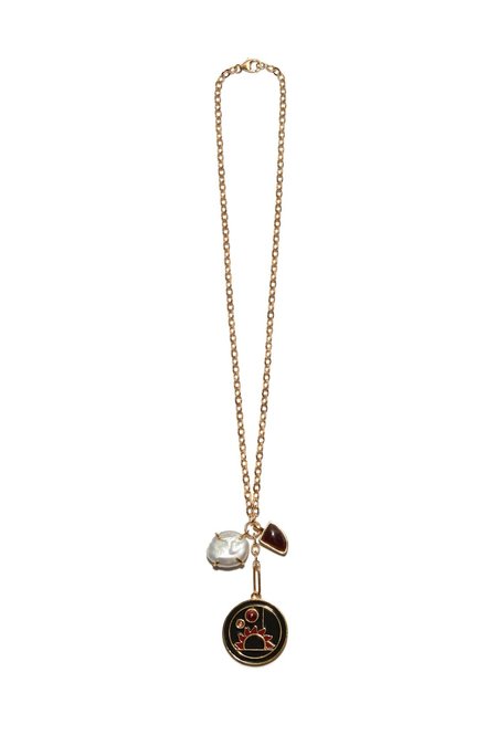 Lizzie Fortunato Oria Necklace in Black main image 1