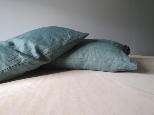 Lissu Linen Pillowcase Set - Forest Green Lissu Linen Pillowcase Set - Forest Green