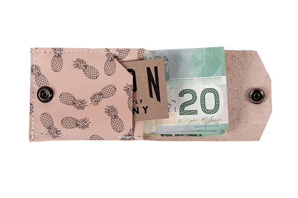 Union Wood Co. Billfold Wallet - Pineapple Union Wood Co. Billfold Wallet - Pineapple