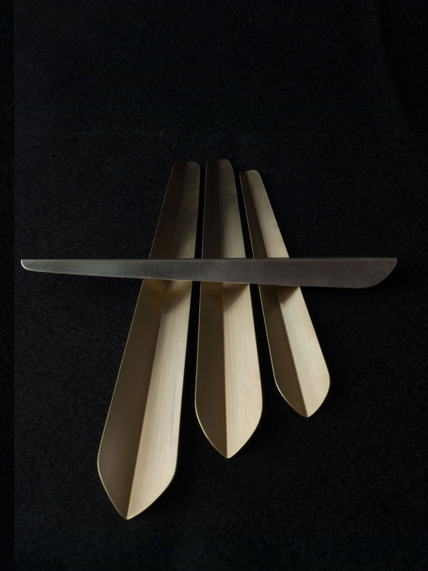 Cumulus Project Salad Servers - Copper / Brass Cumulus Project Salad Servers - Copper / Brass