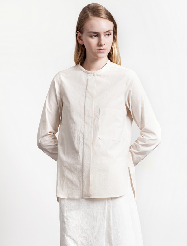 Lemaire Fitted Shirt Butter Lemaire Fitted Shirt Butter