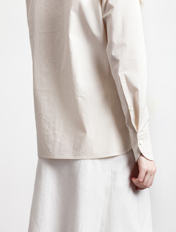 Lemaire Fitted Shirt Butter Lemaire Fitted Shirt Butter