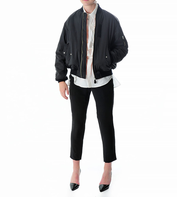 G.V.G.V. Lace Up Bomber Jacket G.V.G.V. Lace Up Bomber Jacket