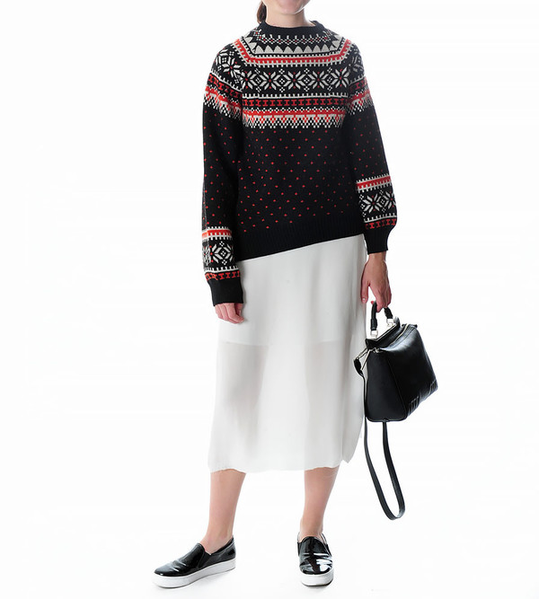 G.V.G.V. Nordic Asymmetric Sweater G.V.G.V. Nordic Asymmetric Sweater