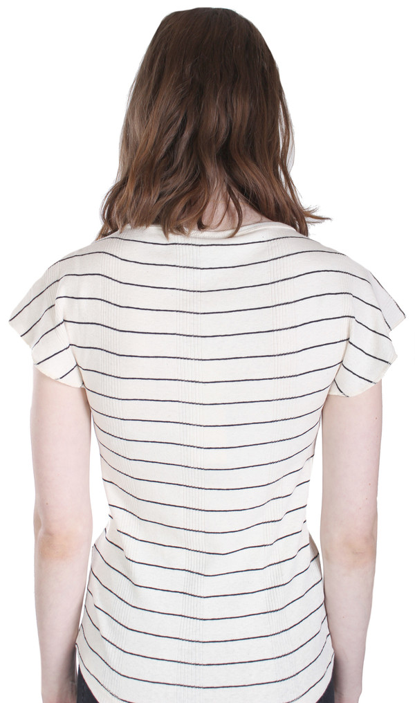 Curator Simone Stripe | White/Thin Black Curator Simone Stripe | White/Thin Black