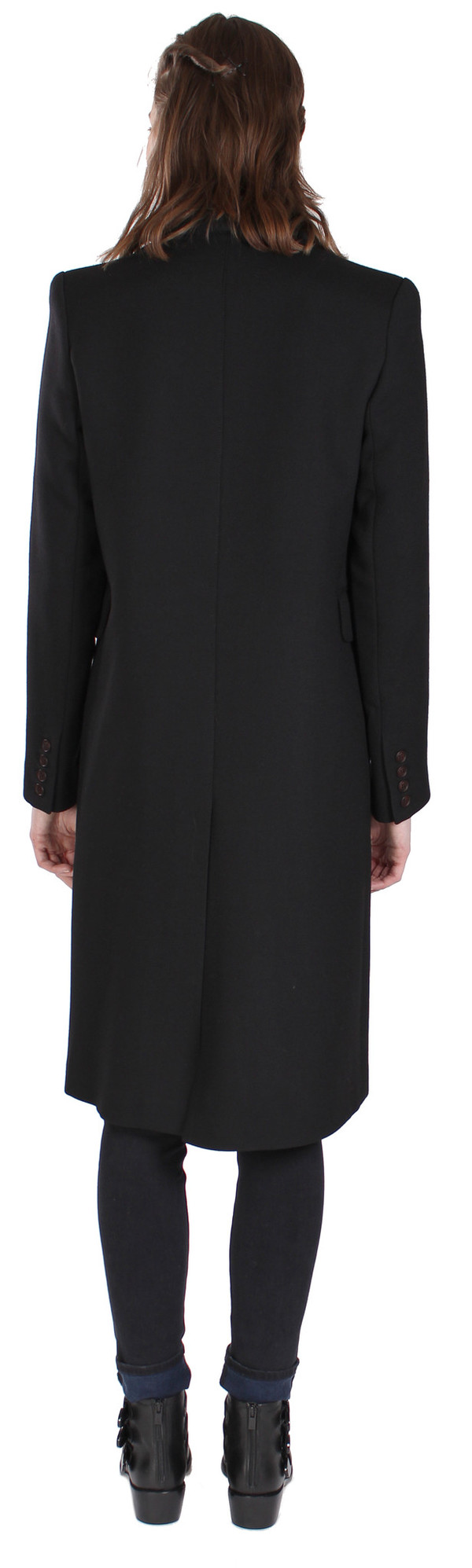 Smythe Tailored Coat with Removable Faux Fur Smythe Tailored Coat with Removable Faux Fur