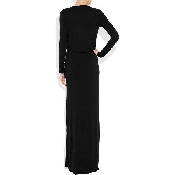 Maxi wrap jersey dress Maxi wrap jersey dress