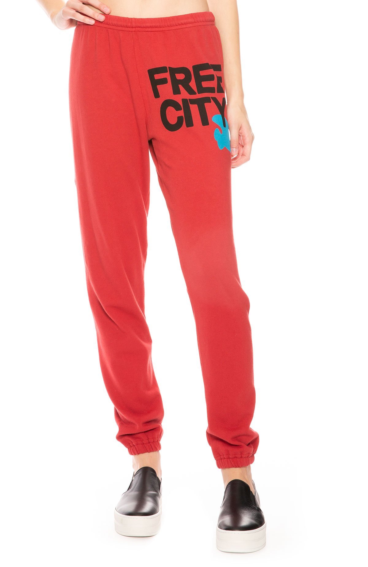 free city light blue sweatpants