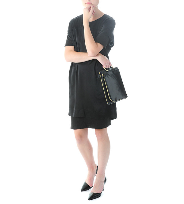 Raquel Allegra Short Sleeve Fitted Tee Dress Raquel Allegra Short Sleeve Fitted Tee Dress