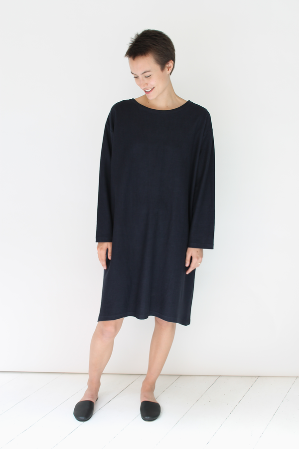 Revisited Sweatshirt Dress | navy Revisited Sweatshirt Dress | navy