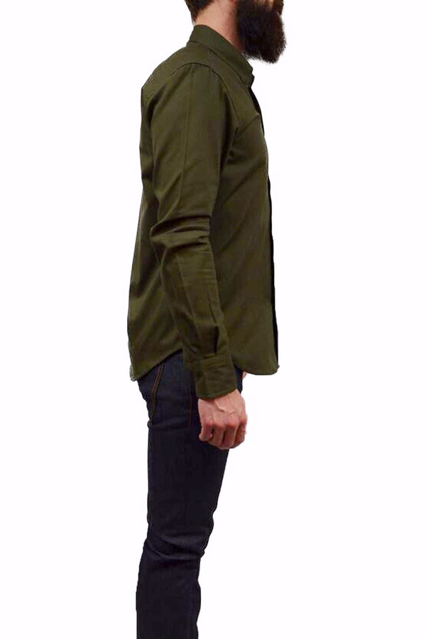 Men's United Stock Dry Goods OXFORD SHIRT I OLIVE Men's United Stock Dry Goods OXFORD SHIRT I OLIVE
