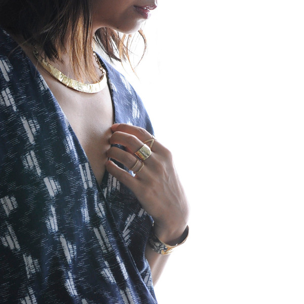 Odette New York LUNATE NECKLACE Odette New York LUNATE NECKLACE