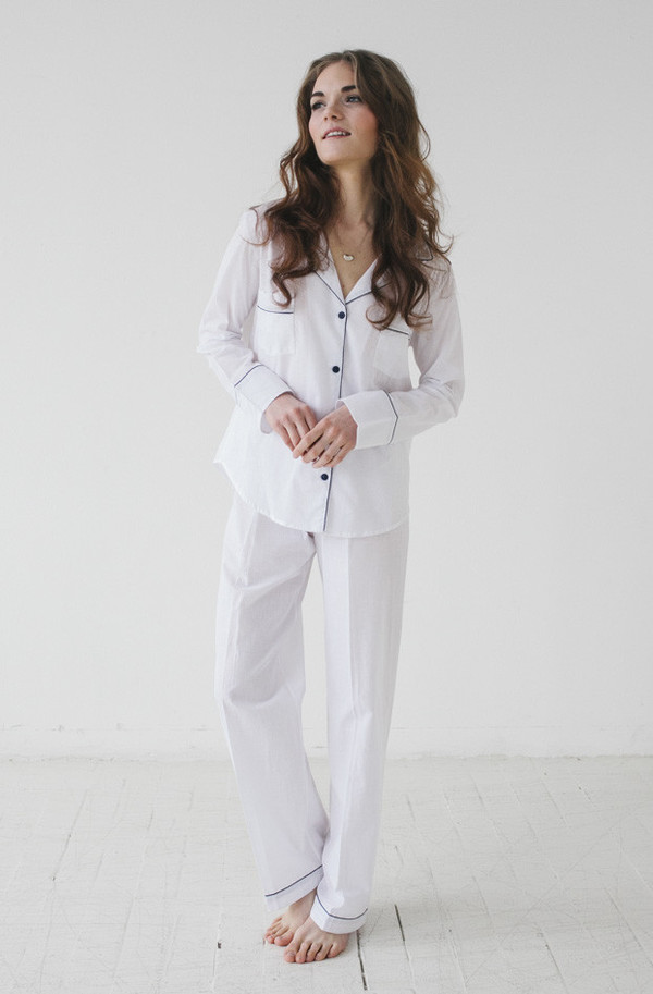 Salua Atelier Classic Cotton Pajama Salua Atelier Classic Cotton Pajama