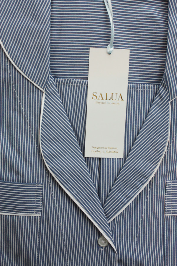 Salua Atelier Striped Boyfriend PJ Shirt Salua Atelier Striped Boyfriend PJ Shirt