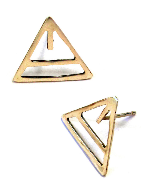 Alynne Lavigne Triangle Earring Alynne Lavigne Triangle Earring