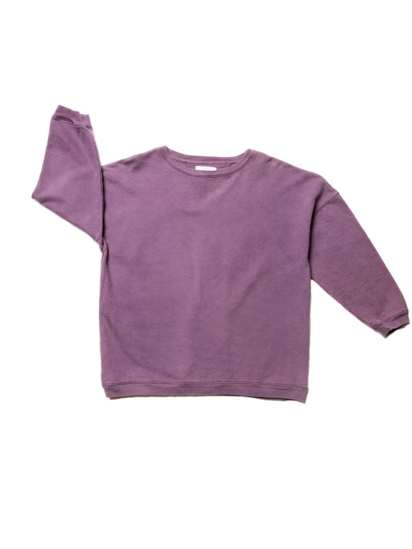 Olderbrother Anti-fit OB Crew | Plum Olderbrother Anti-fit OB Crew | Plum