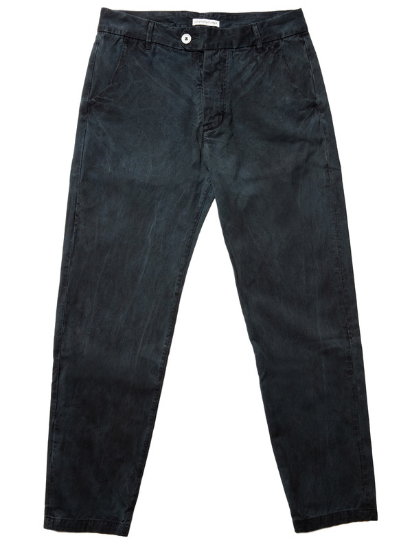 Olderbrother Gabardine Trouser | Black Indigo Olderbrother Gabardine Trouser | Black Indigo