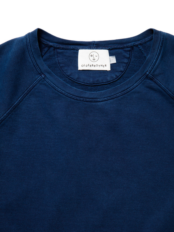 Olderbrother Raglan Crew | Indigo Olderbrother Raglan Crew | Indigo