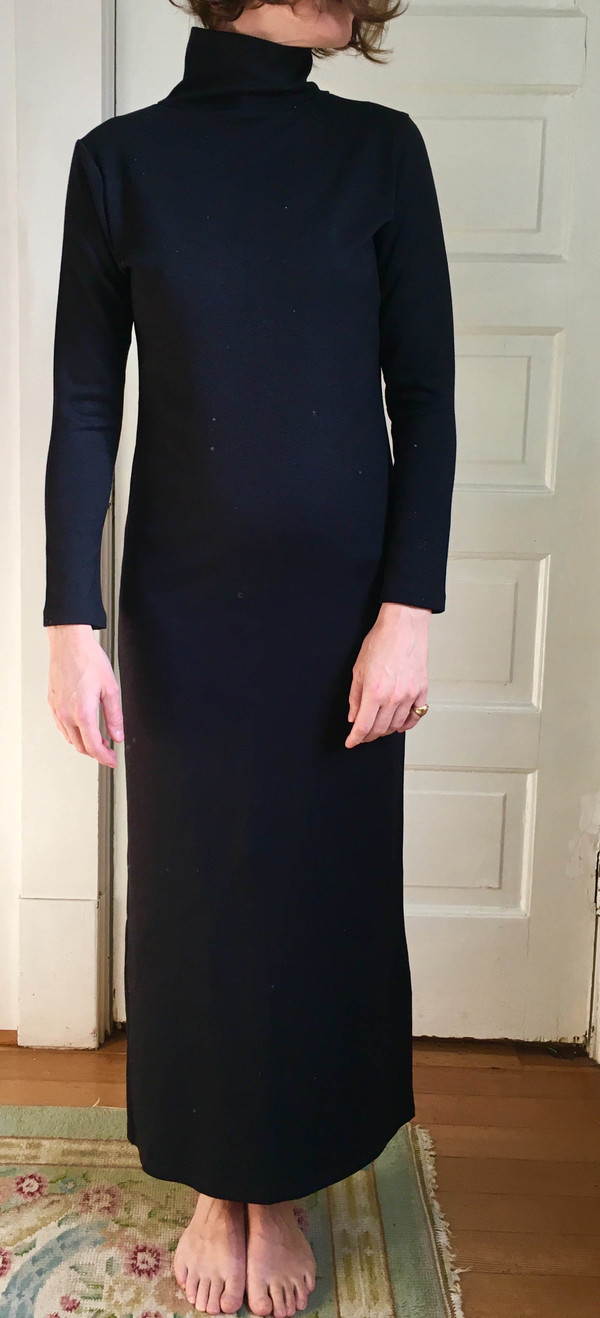 Sunja Link Knit Turtleneck Dress Sunja Link Knit Turtleneck Dress