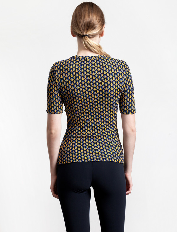 No Ka Oi Womens Nana Top Blue/Papaya/Steel No Ka Oi Womens Nana Top Blue/Papaya/Steel