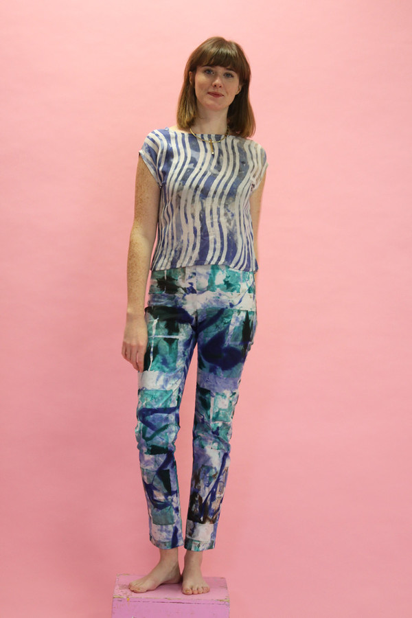 Osei-Duro Maena Shell Top in Waves Osei-Duro Maena Shell Top in Waves