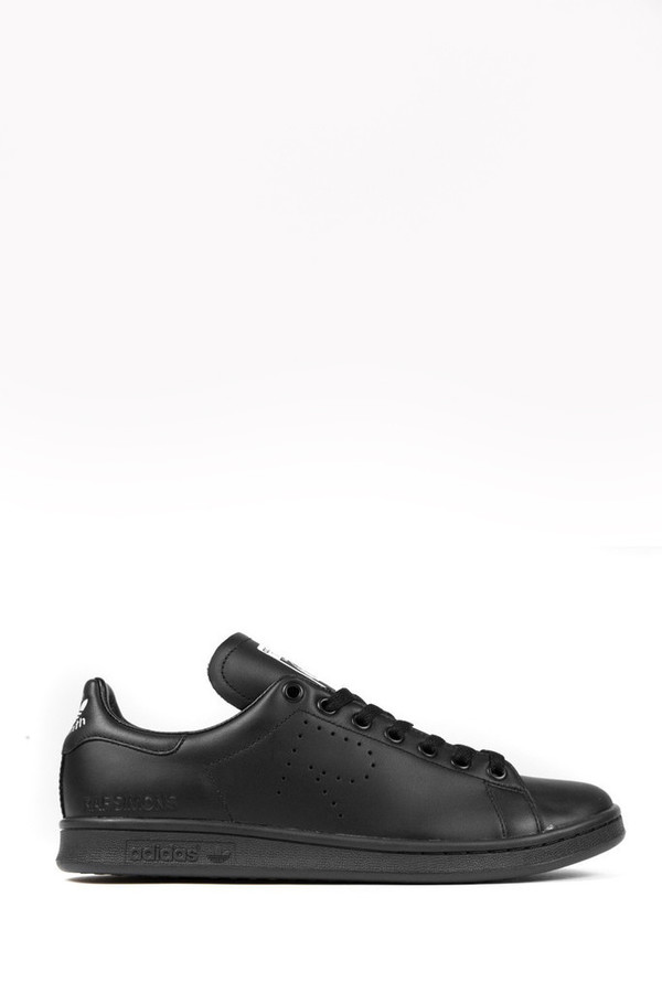 Unisex Adidas x Raf Simons Black Stan Smith Sneaker Unisex Adidas x Raf Simons Black Stan Smith Sneaker
