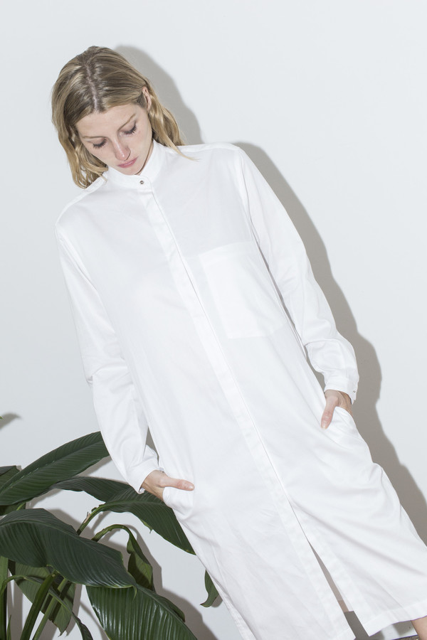 Assembly New York White Shirt Dress Assembly New York White Shirt Dress