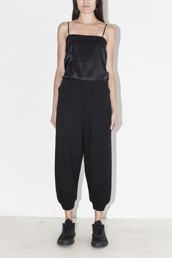 Baserange Black Silk Camisole Baserange Black Silk Camisole