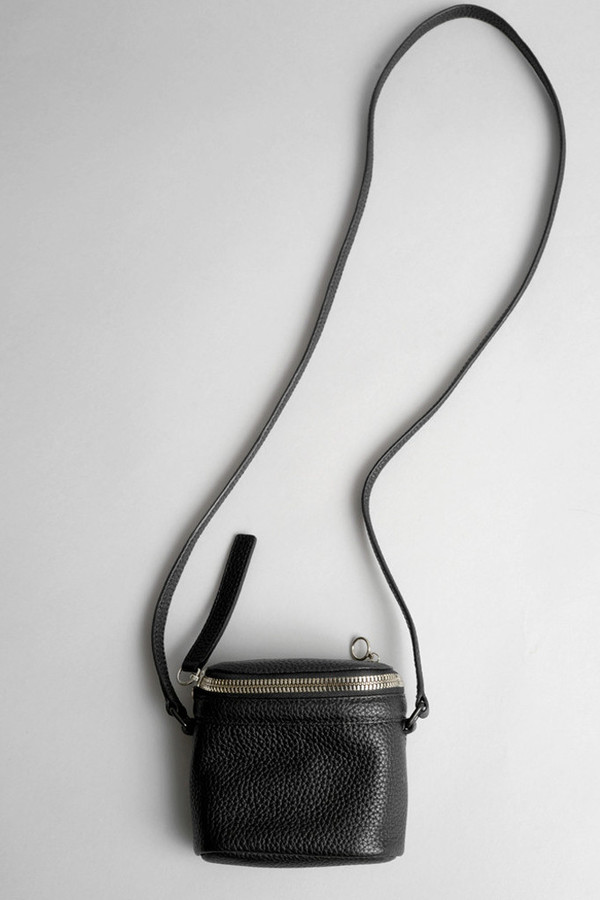 Black Leather Stowaway Black Leather Stowaway